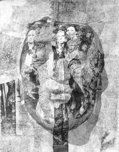 Воин из панно «Девять воинов» / Вторая душа. © Катя-Анна Тагути