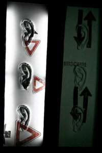 Three triangles / Signs & Directions. © Katya-Anna Taguti