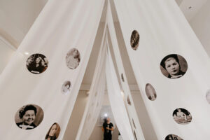 Портреты. Фрагмент экспозиции «Ускользающий паттерн», 2022. Катя-Анна Тагути